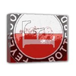 Feyenoord Rotterdam football club FC Logo Deluxe Canvas 14  x 11  (Stretched)