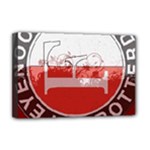 Feyenoord Rotterdam football club FC Logo Deluxe Canvas 18  x 12  (Stretched)