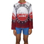 Feyenoord Rotterdam football club FC Logo Kid s Long Sleeve Swimwear
