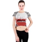 Feyenoord Rotterdam football club FC Logo Crew Neck Crop Top