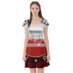 Feyenoord Rotterdam football club FC Logo Short Sleeve Skater Dress