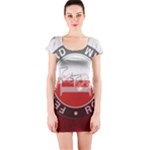 Feyenoord Rotterdam football club FC Logo Short Sleeve Bodycon Dress