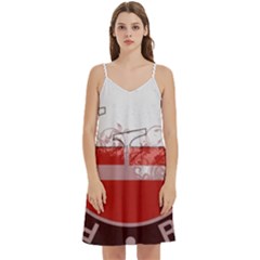 Mini Camis Dress With Pockets 