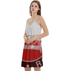 Mini Camis Dress With Pockets 