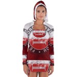 Feyenoord Rotterdam football club FC Logo Women s Long Sleeve Hooded T-shirt