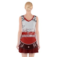 V-Neck Sleeveless Dress 