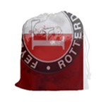 Feyenoord Rotterdam football club FC Logo Drawstring Pouch (XXL)