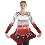 Feyenoord Rotterdam football club FC Logo Long Sleeve Tunic 