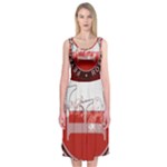 Feyenoord Rotterdam football club FC Logo Midi Sleeveless Dress