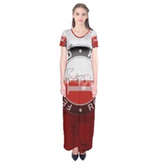 Short Sleeve Maxi Dress 
