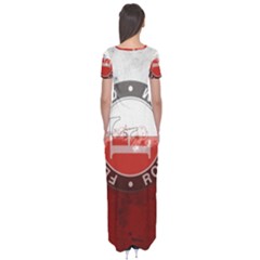 Short Sleeve Maxi Dress 
