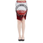 Feyenoord Rotterdam football club FC Logo Midi Wrap Pencil Skirt