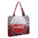 Zipper Medium Tote Bag Front