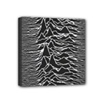 Joy Division Unknown Pleasures Pattern Mini Canvas 4  x 4  (Stretched)