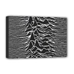 Joy Division Unknown Pleasures Pattern Deluxe Canvas 18  x 12  (Stretched)