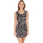 Joy Division Unknown Pleasures Pattern Bodycon Dress