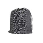 Joy Division Unknown Pleasures Pattern Drawstring Pouch (Large)