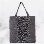 Joy Division Unknown Pleasures Pattern Grocery Tote Bag