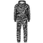 Joy Division Unknown Pleasures Pattern Hooded Jumpsuit (Men)