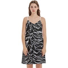 Mini Camis Dress With Pockets 