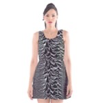 Joy Division Unknown Pleasures Pattern Scoop Neck Skater Dress