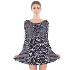 Long Sleeve Velvet Skater Dress 
