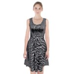 Joy Division Unknown Pleasures Pattern Racerback Midi Dress