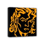 Michael Jackson the King of Pop Mini Canvas 4  x 4  (Stretched)