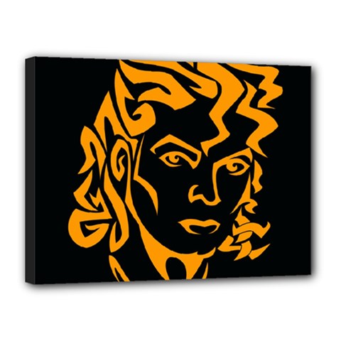 Michael Jackson the King of Pop Canvas 16  x 12  (Stretched) from ArtsNow.com
