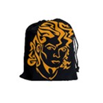 Michael Jackson the King of Pop Drawstring Pouch (Large)