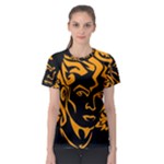 Michael Jackson the King of Pop Women s Sport Mesh Tee