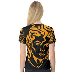 V-Neck Sport Mesh T-Shirt 