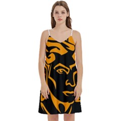 Mini Camis Dress With Pockets 