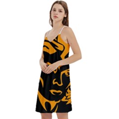 Mini Camis Dress With Pockets 