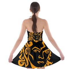 Strapless Bra Top Dress 