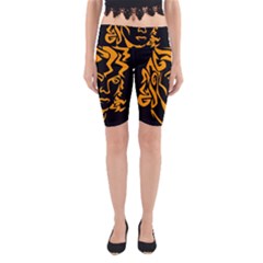 Michael Jackson the King of Pop Yoga Cropped Leggings from ArtsNow.com