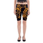 Michael Jackson the King of Pop Yoga Cropped Leggings