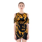 Michael Jackson the King of Pop Women s Cutout Shoulder One Piece