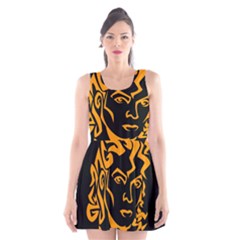 Scoop Neck Skater Dress 