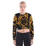 Michael Jackson the King of Pop Women s Cropped Sweatshirt