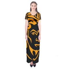 Short Sleeve Maxi Dress 
