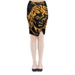 Michael Jackson the King of Pop Midi Wrap Pencil Skirt