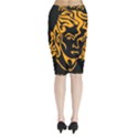 Midi Wrap Pencil Skirt 