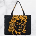 Zipper Medium Tote Bag Front