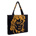 Zipper Medium Tote Bag Front