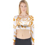 Michael Jackson Long Sleeve Crop Top (Tight Fit)
