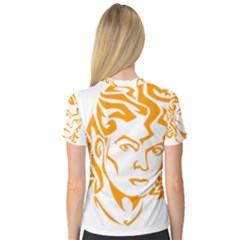 V-Neck Sport Mesh T-Shirt 