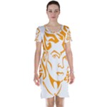 Michael Jackson Short Sleeve Nightdress