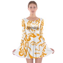 Long Sleeve Skater Dress 