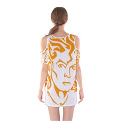 Shoulder Cutout One Piece Dress 